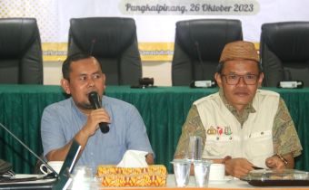 Bawaslu Babel Ajak KPU dan Satpol PP Bersinergi di Tahapan Pencalonan