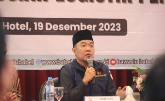 Ketua Bawaslu Kepulauan Bangka Belitung Dorong Pengawasan Pemilu yang Berkualitas