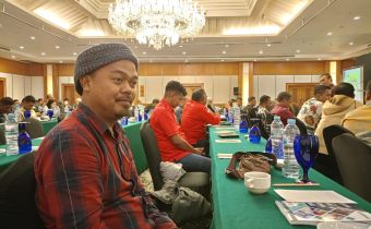 Bawaslu Babel Jafri Hadiri Workshop Penguatan Kapasitas (ToT) dan Manjemen Pengetahuan Saksi Peserta Pemilu 2024