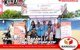 DIMULAI DARI BAWASLU BABAR, SOSIALISASI POJOK PENGAWASAN PARTISIPATIF PEMILU 2019 DILAKSANAKAN