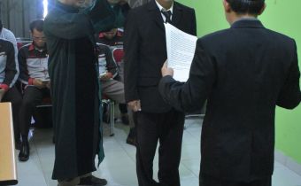 JONI DILANTIK SEBAGAI ANGGOTA PANWASLU KECAMATAN PANGKALANBARU