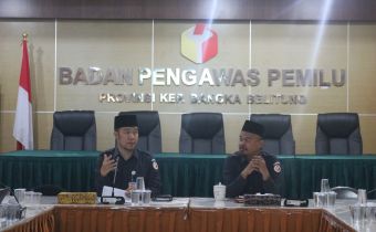 Bawaslu Babel Gelar Rapat Pembahasan Usulan Dana Hibah Pilkada 2024