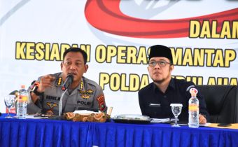 Bahas Rancangan PKS dengan Polda, Bawaslu Babel Harap Dapat Jaga Kelancaran Pemilu 2024