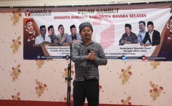 Jafri Ingatkan Bawaslu Basel dapat Terus Menjaga Sinergi dalam Kerja-kerja Pengawasan