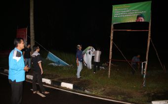 TANJUNGPANDAN MENJADI AKHIR DARI PATROLI PENGAWASAN PENERTIBAN ALAT PERAGA KAMPANYE DI BELITUNG