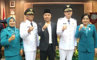 Ketua Bawaslu Babel Hadiri Pelantikan Bupati dan Wakil Bupati Bangka Barat Periode 2025 â€“ 2030