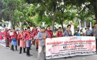 PANWAS KABUPATEN BANGKA SEMARAKKAN HUT KOTA SUNGAILIAT YANG KE - 252 TAHUN