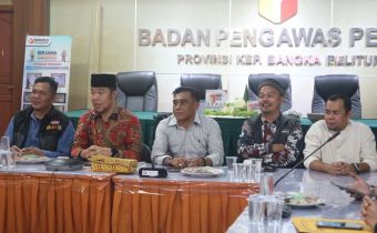 Bawaslu Babel Gelar Rapat Penguatan Kelembagaan dan Tasyakuran HUT ke-17