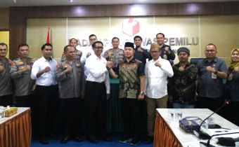 Jaga Sinergitas Pengawasan Pemilu dan Pemilihan, Bawaslu Babel Bersepakat dengan Polda