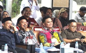 Jafri Hadiri Deklarasi Kampanye Damai Pilkada Ulang 2025 Kota Pangkalpinang