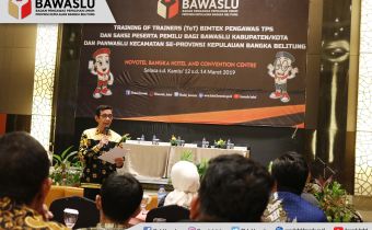 PTPS DAN SAKSI PESERTA PEMILU JADI FOKUS BIMTEK BAWASLU BABEL