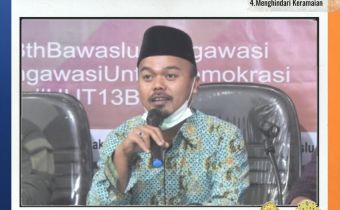 Meski Tanpa Tahapan Pemilu, Jafri Ingatkan Jajaran Bawaslu Babel Jaga Ritme Bekerja