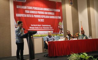 Bawaslu Babel Gelar Bimtek Pengelolaan Administrasi Keuangan, EM Osykar Sebut Ini Langkah Transparan, Professional dan Akuntabel Lembaga