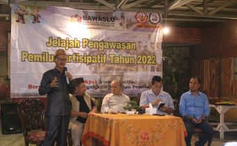 Jadi Mitra Strategis, Bawaslu Babel Sosialisasi Pengawasan Partisipatif Kepada Awak Media