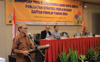 Komitmen Jaga Hak Pilih, Bawaslu Babel Gelar Bimtek Pengawasan Daftar Pemilih