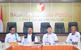 Perkuat Pengawasan Tahapan Pemilu 2024, Bawaslu Babel Mantapkan Konsolidasi Internal