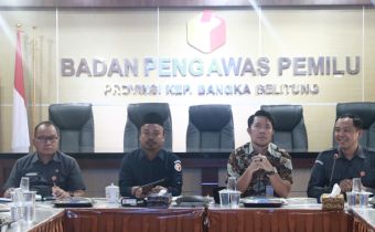 Bawaslu Babel Inventarisir Pengawasan Rekrutmen Penyenggaraan Adhoc dan Pemetaan Dapil