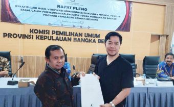 Bawaslu Babel Sampaikan Hasil Pengawasan Vermin Balon Anggota DPD, 19 Orang Sudah Terverifikasi