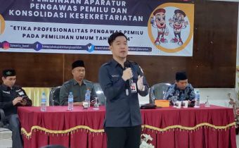 Osykar Tekankan Panwascam di Bangka Selatan Jaga Integritas
