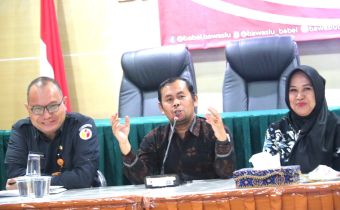 Tingkatkan Kapasitas Penyelesaian Sengketa Proses Pemilu, Bawaslu Babel Simulasikan Bersama Bawaslu Kabupaten/Kota